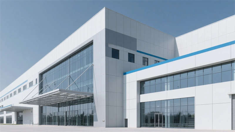 科技融合，生態(tài)智能，合肥半導(dǎo)體廠房裝修設(shè)計(jì)效果圖