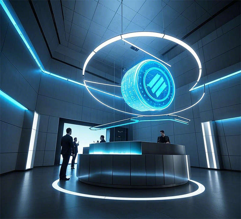 合肥2000平未來科技風格辦公室裝修設計效果圖欣賞 合肥2000平未來科技風格辦公室裝修設計效果圖欣賞