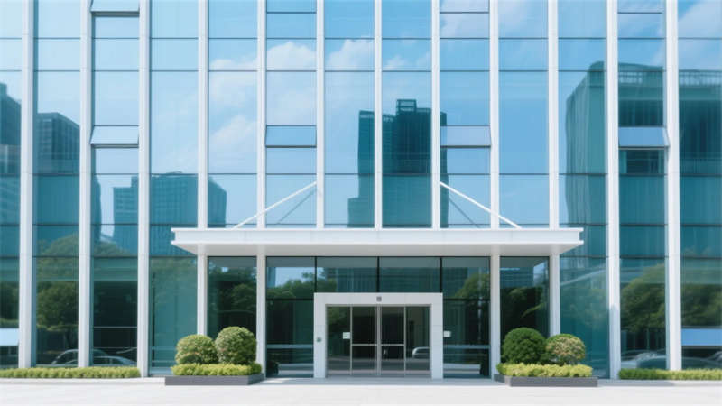 生態(tài)融合空間，合肥聯(lián)合體辦公樓裝修設(shè)計(jì)效果圖欣賞