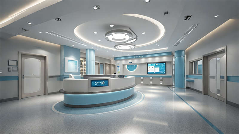 合肥8000平醫院裝修設計效果圖欣賞 合肥8000平醫院裝修設計效果圖欣賞