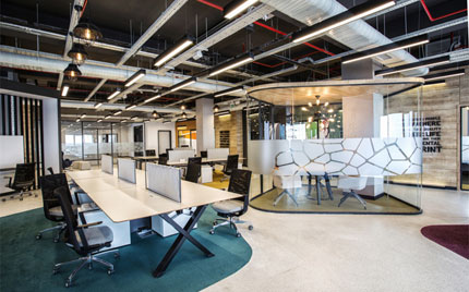 六安辦公室設計:工廠辦公室和社交區域設計效果 六安辦公室設計:工廠辦公室和社交區域設計效果