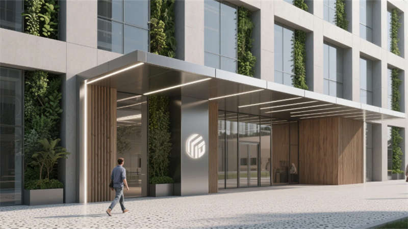 自然共生,科技隱現——1800平現代辦公空間合肥裝修設計新范本 自然共生,科技隱現——1800平現代辦公空間合肥裝修設計新范本