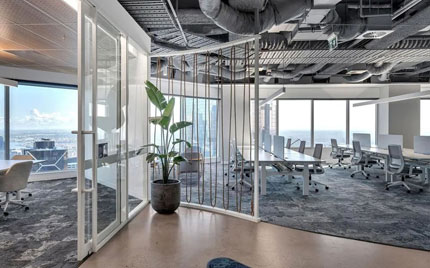 1400平地產公司辦公室裝修設計效果分享 1400平地產公司辦公室裝修設計效果分享