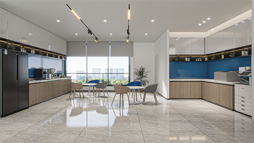 合肥辦公室裝修設計:4000平新能科技公司辦公室效果 合肥辦公室裝修設計:4000平新能科技公司辦公室效果