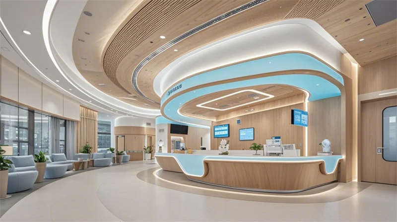 合肥4500平醫院裝修設計效果圖欣賞 合肥4500平醫院裝修設計效果圖欣賞