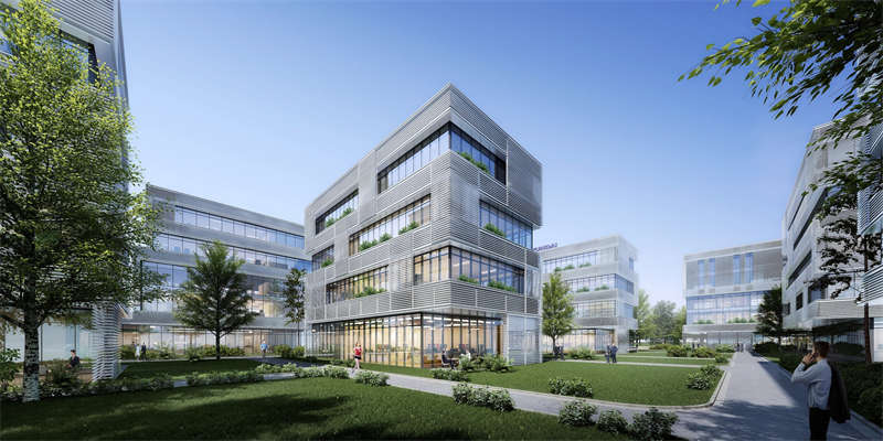 合肥5200平電子信息廠房辦公樓裝修效果 合肥5200平電子信息廠房辦公樓裝修效果