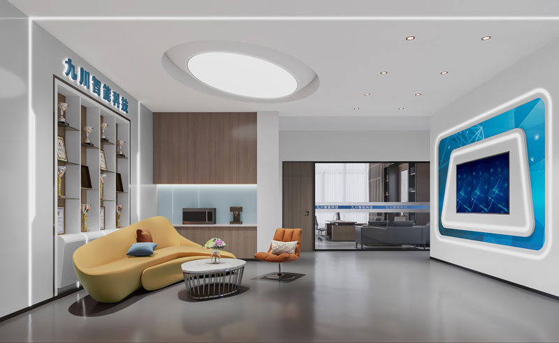 合肥九川智能辦公室裝修設計效果圖欣賞 合肥九川智能辦公室裝修設計效果圖欣賞