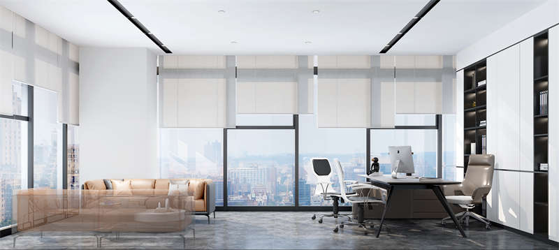 安徽皓揚設備有限公司辦公室設計效果 安徽皓揚設備有限公司辦公室設計效果